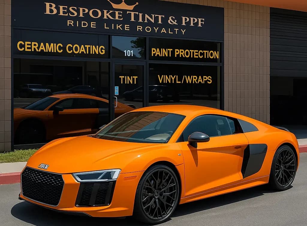 bespoke tint & ppf bellevue washington storefront